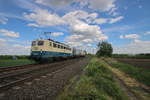 140 432 unterwegs mit E40 128 und E03 001 auf dem Weg von Seelze nach Koblenz am 30.4.20 zwischen Essen und Wattenscheid.