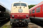 DB Museum Koblenz 103 235-8 am 16.06.17 beim Sommerfest 