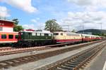 DB Museum E40 128 und E03 001 am 05.05.19 beim Bahnhofsfest in Miltenberg