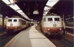 103 109-5 und 103 175-6 In Kln Hbf November 1983