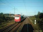 Heute kam mir 103 160 mit EC 113 Saarbrcken-Klagenfurt zwischen Kaiserslautern und Kindsbach entgegen. 
Strend sind nur die Heizdrhte der Scheibenheizung ;-)     28.05.2002
