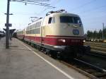 Am 25.4.10 besuchte der TEE Rheingold das Eisenbahnmuseum Strahof.