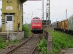 DB 103 233-3 neben dem Reiterstellwerk in Koblenz-Ltzel; 15.05.2010