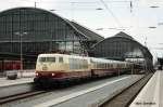 103 235 am 4.7.2010 mit dem IC1817 in Bremen HBF.