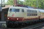 103 184-8 in Recklinghausen Hbf 11.7.2010