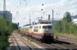 103 184 & 218 105 am 31.07.10 mit TEE 91332 Aschaffenburg-Traunstein am Heimeranplatz