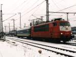 103 122-8 auf Bahnhof Bad Bentheim am 30-12-2000.