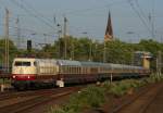 103 235-8 mit dem IC 2417 nach Kln Hbf bei der Durchfahrt durch Mlheim-Styrum am 29.05.2011