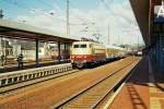 BR 103 222-6 bei der Durchfahrt in Eisenach am 07.09.11