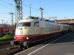 103 235-8 mit Sonderzug in Dsseldorf Hbf am 01.05.2011