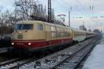 103 222-6 in Recklinghausen-Sd 8.12.2012