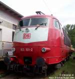 103 101-2 im Sommer 2006 in Darmstadt Kranichstein.