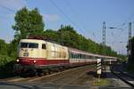 103 235 am IC 118 bei der Durchfahrt Bonn-Mehlem am 27.05.13.