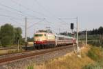 103 245 mit IC 2301 am 03.08.2013 bei Hochdorf.