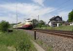 103 222 fuhr am 21.05.14 im Vogtland, hier zusehen in Limbach.