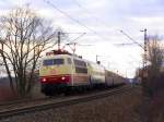 103 184 mit Lr79856 am 4.2.07 bei Worms.