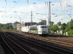 103 222 [9180 6 103 222-6 D-RADVE] von railadventure überführt 186 239 [9180 6 186 239-0 D-NS] (Hannover Hbf, 06.06.2015)