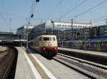 DB Fernverkehr 103 245-7 am 08.08.15 in München Hbf bei der Ausfahrt