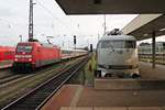 Am Morgen des 06.07.2015 stand railadventure 103 222-6 immer noch auf Gleis 96 in Basel Bad Bf abgestellt, als 101 077-6 mit dem IC 61419 (Duisburg Hbf - Basel SBB)/CNL 40419 (Amsterdam Centraal -
