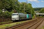103 222 Railadventure & 186 206 in Wuppertal Sonnborn, am 06.06.2022.