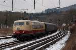 103 222 mit DLr/DPE 75924 von Kassel Hbf nach Vienenburg hier einfahrend in Langeland.