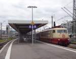 Am 30.5.14 verließ 103 113 den Stuttgarter Hauptbahnhof mit ihrem InterCity nach Münster Westfalen.