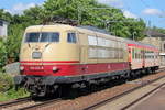 103 222-6 DB Systemtechnik in Hochstadt/ Marktzeuln am 22.06.2012.