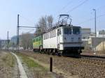 WAB 50 und 61 fahren als Lz durch Bad Ksen am 13.4.2009.