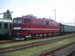 211  001-3 beim Eisenbahnfest in Berlin Schneweide am 20.08.05