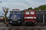 Am 1.Mai war in Bochum Dahlhausen Fototag und die Loks wurden Pärchenweise mit ihrem jeweiligen Reichsbahn Partner zusammen gestellt.