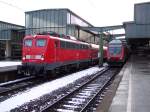 110 236 am 29.01.2004 im Stuttgarter Hbf.