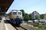 E 10 1239 konnte man schon ab dem 3.07.09 beim Viaduktfest bestaunen.