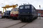 E10 121, 113 311-5 und 181 001-9 am 19.09.2010 in Osnabrck beim Fest 175 Jahre Deutsche Eisenbahn und 125 Jahre Bahnbetriebswerk Osnabrck
