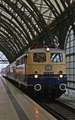 Am 29.03.'12 bekam Dresden, anlsslich des Dampfloktreffens, Besuch vom Rheingold.