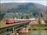 110 203 | DZ 43310 Hof - Heidelberg | 22.04.2006 | Neckargemnd