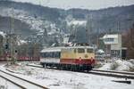 E10 1309 TRI in Wuppertal, Januar 2024.