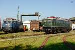 E10 348 DB & E40 128 im DB Museum Koblenz, September 2024.