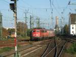 BR 110 373-8 mit RB aus Mnster bei der Einfahrt 
im Dortmunder Hbf.(13.10.2007)