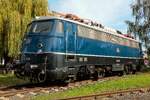 DB E10 348 im DB Museum Koblenz, September 2026.