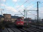 110 320 mit RE 4092 von Mannheim HBF nach Trier HBF zwischen Mannheim HBF und Ludwigshafen Mitte.