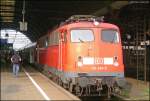 Und nocheinmal, 110 494 mit RE11594 in Mnchengladbach Hbf 14.4.2009