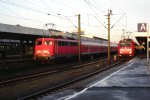 110 507 und 146 107 in Hannover am 7.12.09