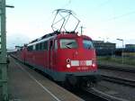 110 326 mit 181 207 am RE23015 am 3.8.05 in Saarbrcken.