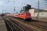 110 447-0, verlsst mit RE Hannover HBF am 30.04.10