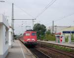 Als ich am 30.7.2010 gerade in Wendlingen auf meinen RE nach Plochingen wartete, sprang pltzlich das Signal auf grn.