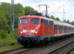 110 469 am 24.05.2010 kurz vor Bf Hude
