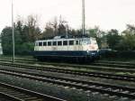 110 450-7 auf Bahnhof Minden am 4-11-2000.