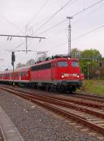 Rheydt Hbf 110 410-8 mit RE4 Verstrker.