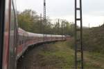 RB 35 kurz vor Duisburg Hbf am 19.