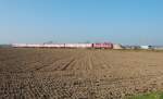RB 91847 von Minden(Westf) nach Nienburg/Weser am 12.11.2011 bei Windheim
